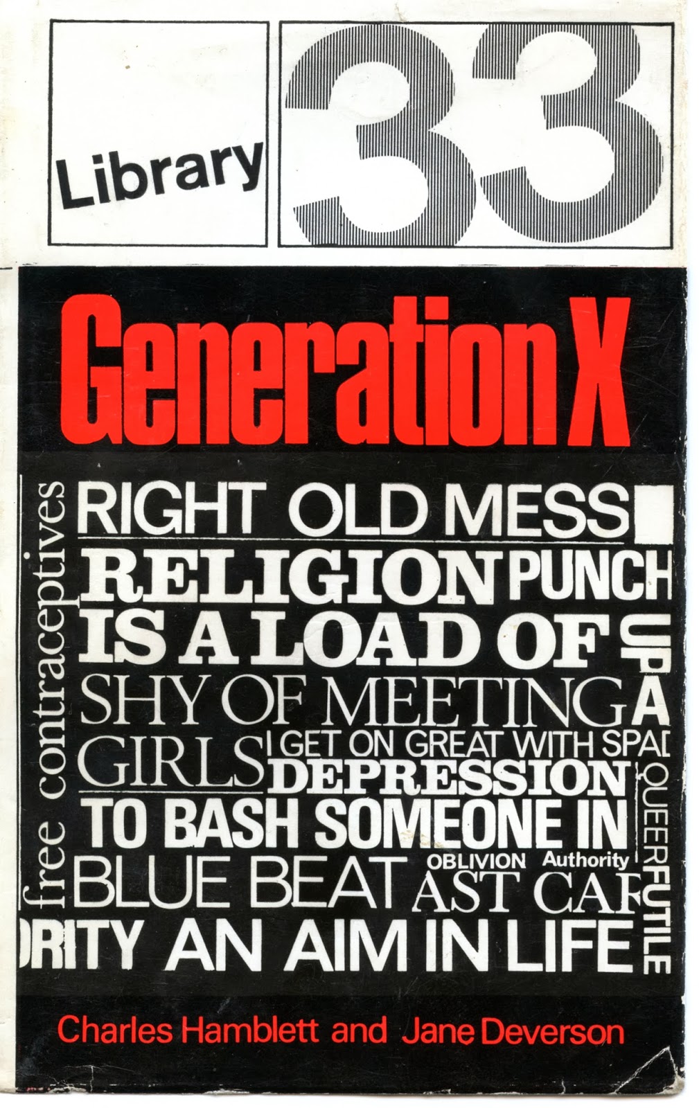 Charles Hamblett & Jane Deverson, <em>Generation X</em>, first edition, 1964